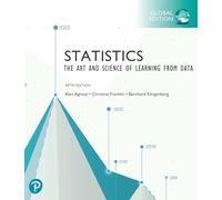 Statistics: The Art and Science of Learning from Data, Global Edition