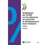 Statistiques de l'Ocde Sur Les Dépenses En Recherche Et Développement Dans l'Industrie 2019 Anberd