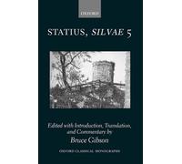 Statius Silvae 5 by Bruce Gibson (English) Hardcover Book