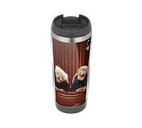 Statler and Waldorf The Muppets - Travel Mug, Thermal Insulated Cup for Hot and Cold Beverages Drinks