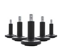 STATO-M | 11 mm | hard floor - Castors Black / Chrome