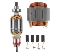 Stator and Rotor Kit with Carbon Brushes, Compatible with Makita HR4001C HR4010C HR4011C HR4003C HR4013C, Parts 513888-4 625758-6