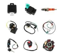 Stator Coil For 50cc 70cc 90cc 110cc 125cc Electric Start Magneto Flywheel Stator ATV Quad Wire Harness CDI Kit(50 70 90 110CC)