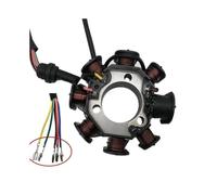 Stator Coil Motorcycle Generator Stator Coil 8 Poles 5 Copper Wire Magneto For CG125 WY125 Scooter Moped ATV Motorcycle Accessories