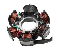 Stator Coil Replacement For Kymco For CX50 DJ50 For Refined For Scout For Curio For Fever For ZX50 Durable Magneto Stator 6 Coil Replacement Accessories Ignition Magneto