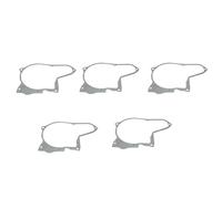 Stator Cover Gasket for 50cc 110cc 125cc 140cc Start Engines with Inverted Starter Motor(5 Pcs)