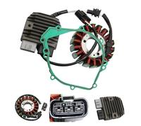 Stator Plate Magneto Stator Coil &Voltage Rectifier&Gasket Genrator Cover For YZF-R1 2002-2003 2007-2008 FZ1-N FZ1-S FZ8-S 5VY-819(For 2002-2003)