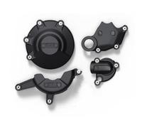 Stator Side Cover For Z400 For NINJA400 Motorcycle Engine Motor Cover Protection Guard For Splash Hoods Parts Motorbikes Stator Motor Housing Accessories(Black)