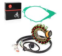 Stator with Gasket for Yamaha Warrior 350 YFM350 1996-2001 Big Bear 350 1995-1997 Kodiak 400 1993-1998 3HN-85510-10-00 3GD-15451-00-00