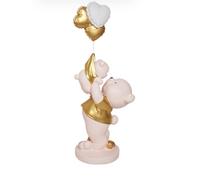 Statue, Cute Parent Child Bear Ornament, Party Decorations, Animal Sculptures Handmade Artware Gifts, Entryway Ornaments Modern Cartoon Living Room Home Desktop Resin Craft Decoration Color : G