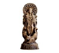 Statue Freya Nordic Gods Sculpture, Scandinavian Pantheon Resin Decoration