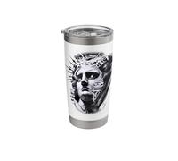 Statue of David Graffiti Pop-Art Tattoo Style Stainless Steel Insulated Tumbler