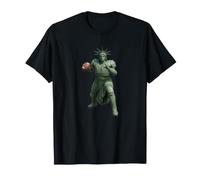 Statue of Football - Ready for THE Big Throw T-Shirt