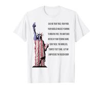 Statue of Liberty A New Colossus Hope and Unity T-Shirt