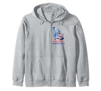 Statue Of Liberty AOC I Will Not Yield To Disrespectful Men Zip Hoodie