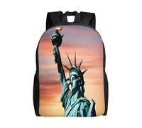 Statue Of Liberty Backpack For College High School,15.6-Inch Laptop,Bags Daypack,Oxford Cloth Bag For Work, Business, Travel, Sports