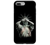 Statue of Liberty Covering Her Face In Shame Political Chaos Case for iPhone 7 Plus/8 Plus