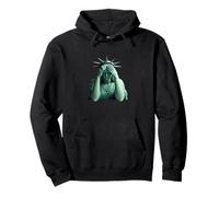 Statue of Liberty covering her face in shame political chaos Pullover Hoodie