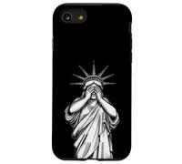 Statue of Liberty covering her face shame crying political Case for iPhone SE (2020) / 7 / 8