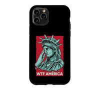 Statue of Liberty Crying WTF America Resist Case for iPhone 11 Pro