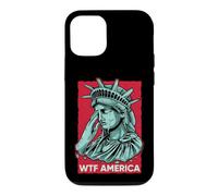 Statue of Liberty Crying WTF America Resist Case for iPhone 12/12 Pro