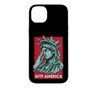 Statue of Liberty Crying WTF America Resist Case for iPhone 14 Plus