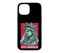 Statue of Liberty Crying WTF America Resist Case for iPhone 15