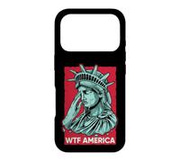 Statue of Liberty Crying WTF America Resist Case for iPhone 17 Pro
