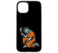 Statue of Liberty in Chains Political Protest Art Freedom Case for iPhone 15 Plus