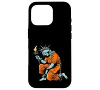 Statue of Liberty in Chains Political Protest Art Freedom Case for iPhone 16 Pro