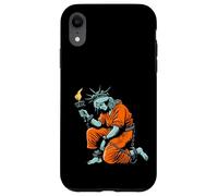 Statue of Liberty in Chains Political Protest Art Freedom Case for iPhone XR