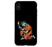 Statue of Liberty in Chains Political Protest Art Freedom Case for iPhone XS Max