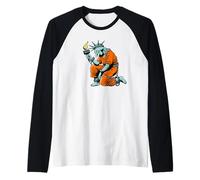Statue of Liberty in Chains Political Protest Art Freedom Raglan Baseball Tee