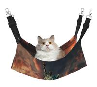 Statue of Liberty in New York Cat Hammock for Cage Adjustable Hanging Mat Rest Mat for Small Pets