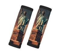 Statue Of Liberty In Nyc Print Handles Protection Luggage Handle Wrap Grips 2 Packs Suitcase Identifiers Soft Grip