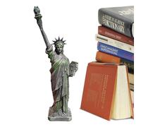 Statue of Liberty - Miniature Freedom Statue, Handmade American Sights Souvenir | Symbolic Sculpture Decor, Realistic Resin Replica For Bookshelf Cloak Office Living Room