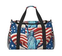 Statue of Liberty Print Daily essentials Large Capacity Hand Carry Bag for Weekend Getaways style Bags