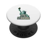 Statue Of Liberty Still Standing USA Pride PopSockets Adhesive PopGrip