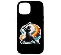 Statue Of Liberty Swinging Baseball Bat American Softball Case for iPhone 15