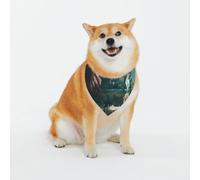 Statue of The Goddess of America Dog Bandanas - Adjustable Pet Scarf, for Small to Large Dog Puppy Cat, Black