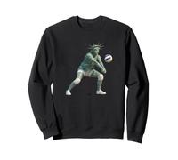 STATUE OF VOLLEYBALL - FOREARM PASS OR BUMP Sweatshirt