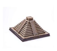 Statue Ornaments Sculptures Desktop Decorative Sculpture Pyramid Statue Mayan Pyramid Model Tourist Souvenir Craft Mayan Civilization