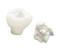 Statue Silicone Mold Easy to De- Dishwasher Safe for Soap Plasters Ornament Fondant Decorations Kit for Adults Making
