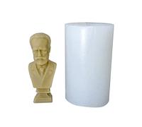 Statue Silicone Mold Non-Stick Easy to De- for Making Sculpture Figurine Decor Plaster Statue Silicone Mold