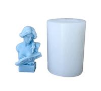 Statue Silicone Mold Non-Stick Easy to De- for Making Sculpture Figurine Decor Plaster Statue Silicone Mold
