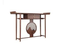 Statue Stand/Buddha Shelf Chinese Style Household Wealth Offering Table, Elevated Buddha Platform Incense Fengshui Statue Display Cabinet(Medium)