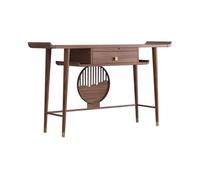 Statue Stand/Buddha Shelf New Chinese Style Simplicity Meditation Altar Table, Home Buddha Niche Incense Fengshui Statue Display Cabinet(XL)
