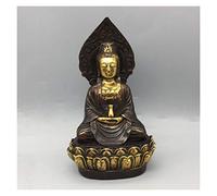 Statue Statue Ornaments Decoration Copper Figurines Chinese Buddha Guanyin Bodhisattva Lotus Terrace Zen Zen Crafts Home Furnishing Compassion Decor Ornaments