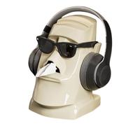 Statue Tissue Box Holder - Creative Tissue Boxes Holder, Face Shaped Tissue Holder | Decorative Resin Figure Storage, Decor Piece for Bathroom Bedroom Desk Office Living Space Use