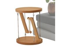 Statue with Floating Illusion | Wooden Decoration with Floating Technology, Office Desk Toys - for Indoor Outdoor Office Home Corner Door Party Desk